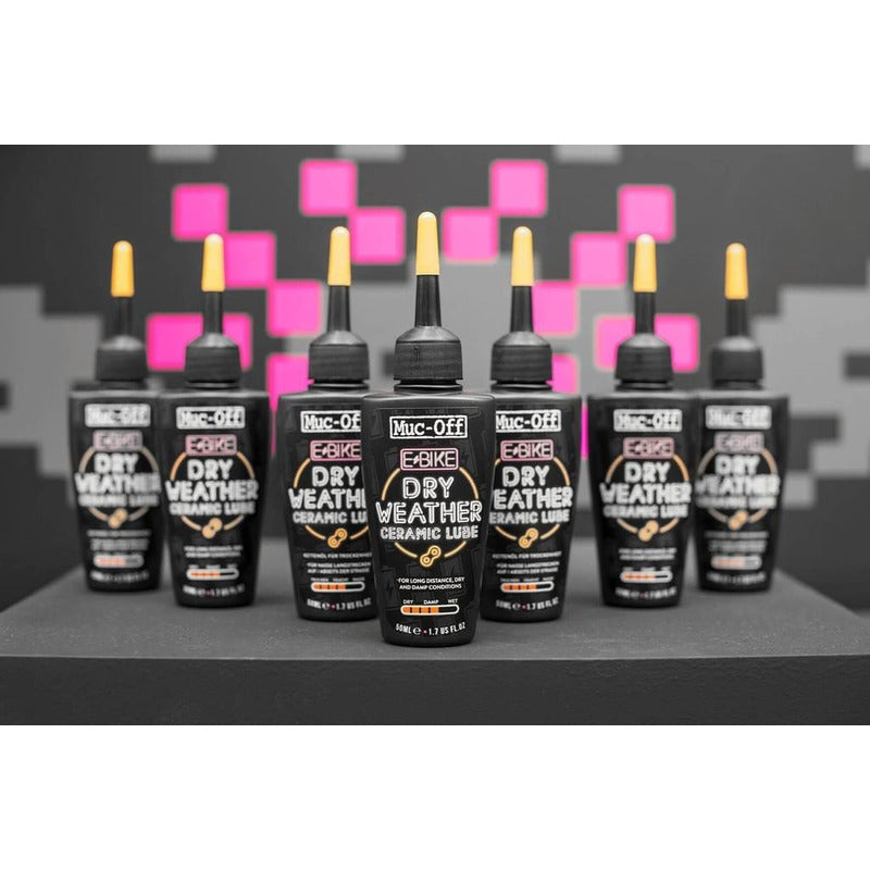 Aceite Lubricante E-bike Muc-off Ceramico Dry Seco Lube Mi tienda-Repuesto-de-bicicleta