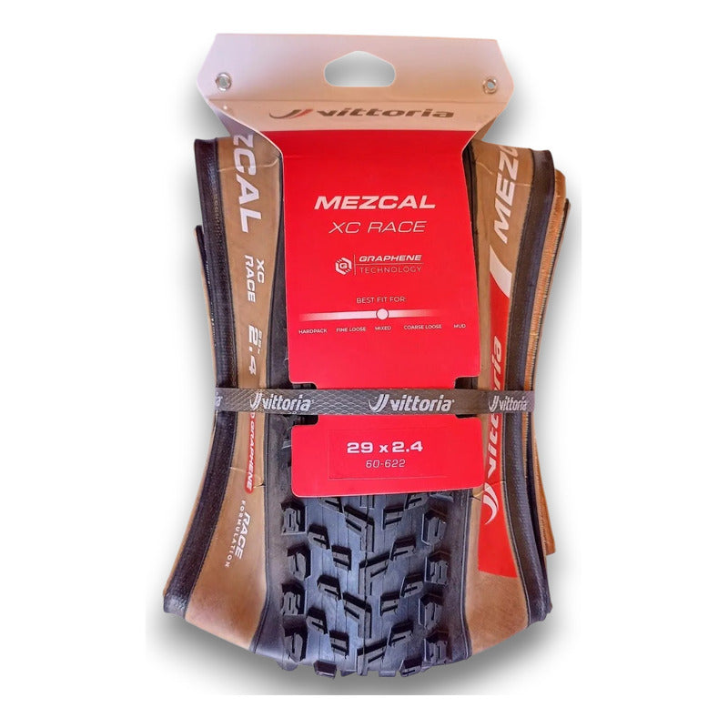 Neumatico 29x2.40 Vittoria Mezcal Race Graphene Tlr Skinwall