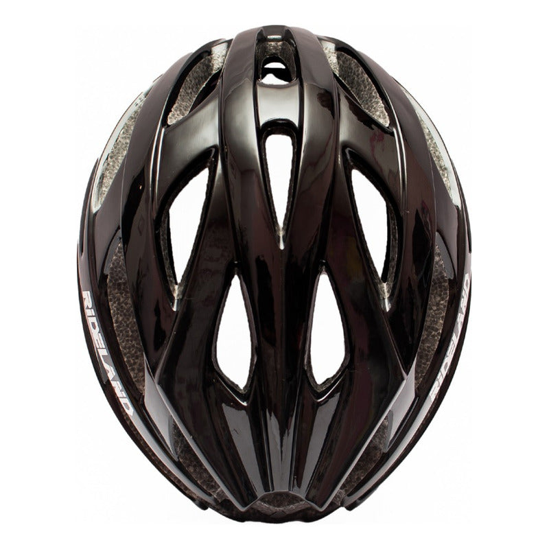 Casco De Bicicleta Certificado Rideland Spark Negro Mtb Ruta Mi tienda-Repuesto-de-bicicleta