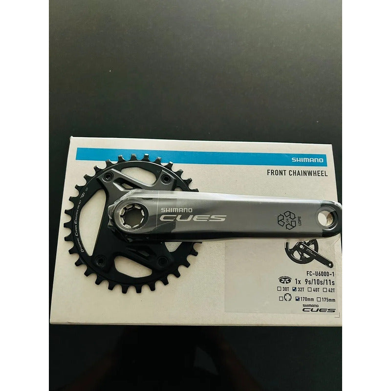 Volante Monoplato Shimano Cues Fc-u6000 32d 170mm 9-10-11-12