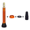 Set 2 Valvulas 40mm Cnc Francesa Presta Tubeless Colores Mi tienda-Repuesto-de-bicicleta