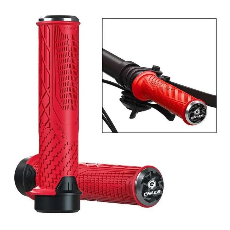 Puños Antideslizantes Bicicleta Lock Grip Mtb Bmx Colores Mi tienda-Repuesto-de-bicicleta