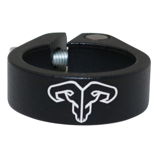 Abrazadera Collarin Bicicleta 31.8mm Para Tubo Tija 27.2mm Negro