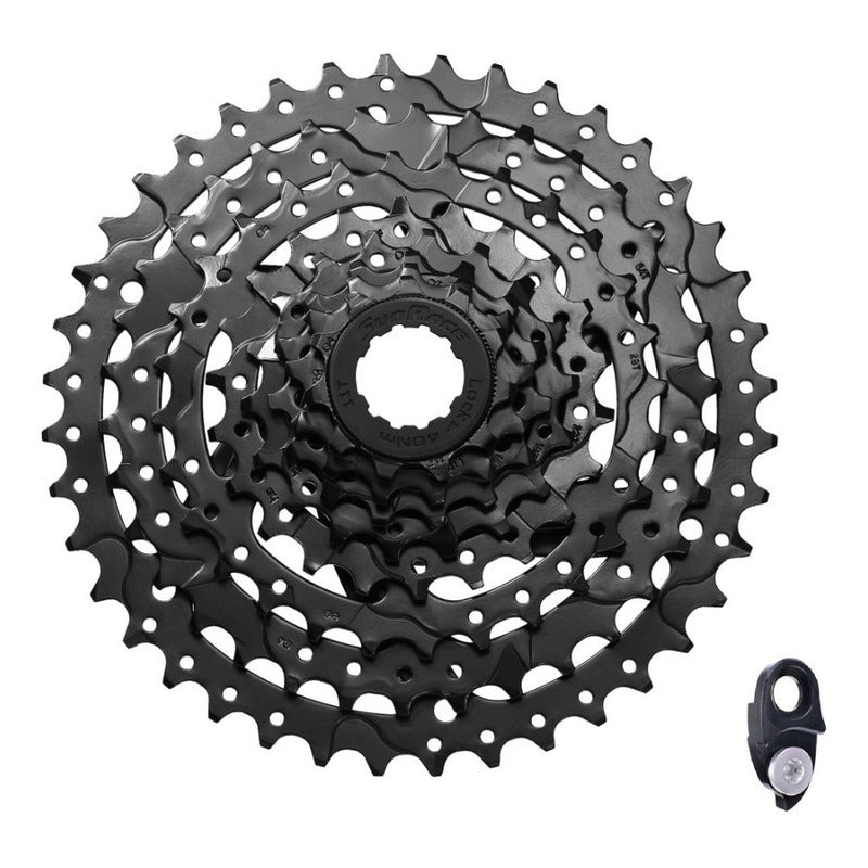 Piñon Cassette Sunrace 8v 11-42t Nucleo Shimano Con Extensor Mi tienda-Repuesto-de-bicicleta