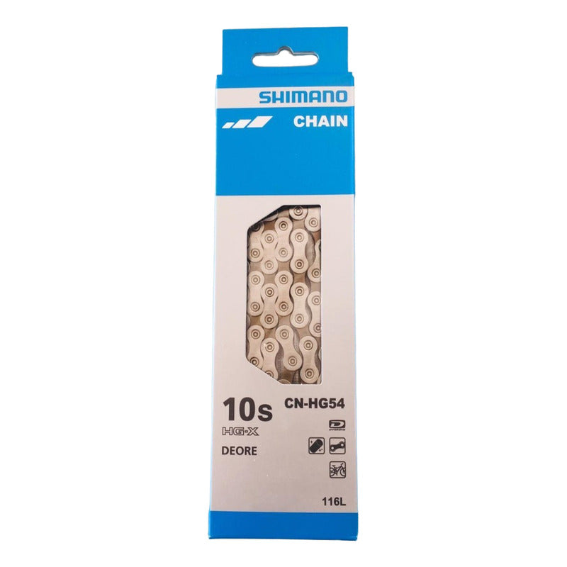 Cadena 10v Velocidades Shimano Deore Hg54 Original Mtb Ruta Mi tienda-Repuesto-de-bicicleta