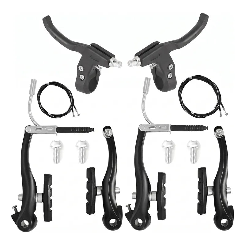 Kit Completo Frenos Bicicleta V-brake Eastman Resina Acero