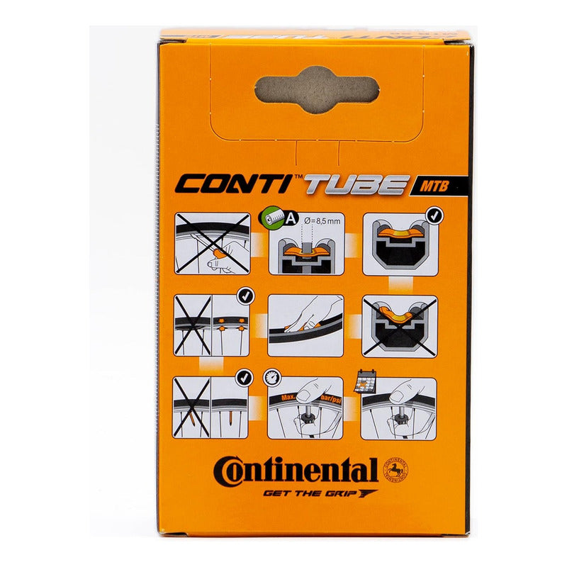 Camara Bicicleta Continental Aro 26 X 1.75/2.50 Valvula Auto Mi tienda-Repuesto-de-bicicleta