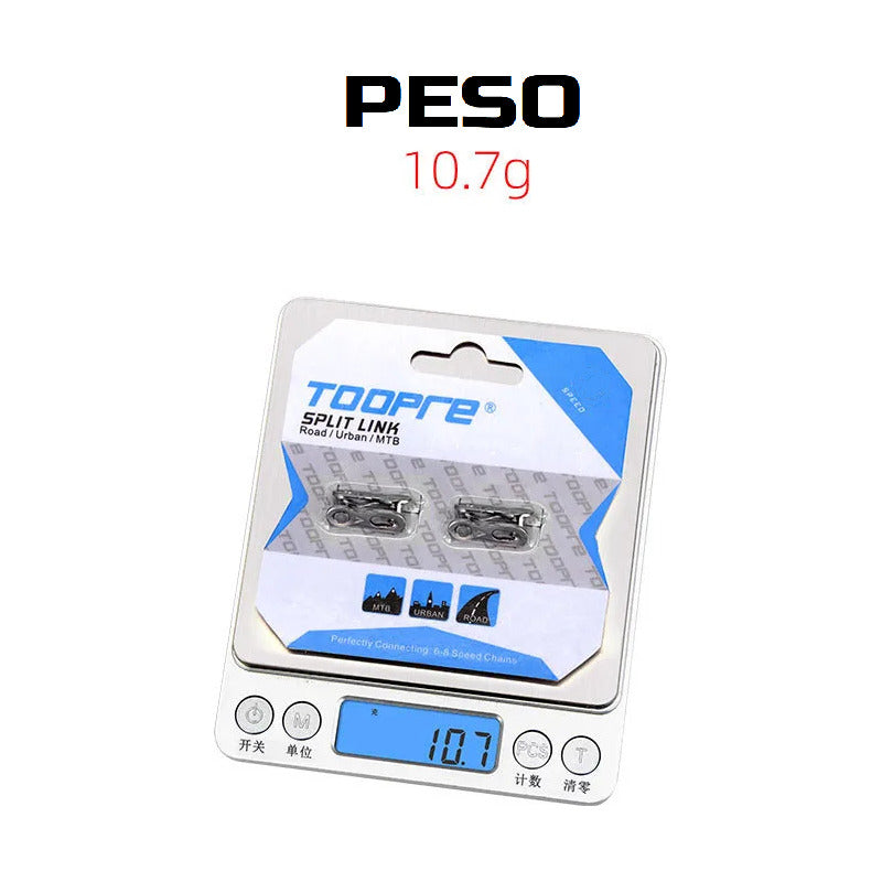 Eslabon Conector Rápido De Cadena 12v - 2 Unidades Mtb Ruta Mi tienda-Repuesto-de-bicicleta