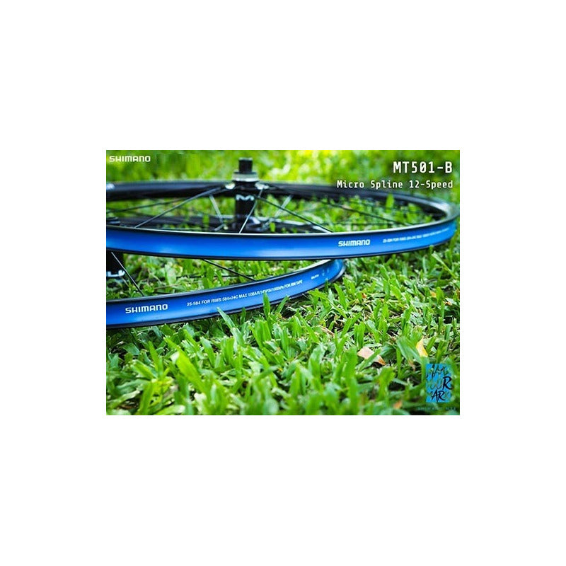 Llanta Delantera Completa Shimano Aro 27.5 Tubeless 15x110 Mi tienda-Repuesto-de-bicicleta