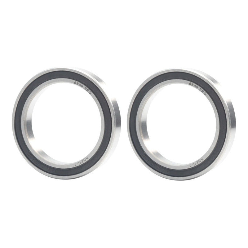2x Rodamientos 6806rs Para Bb30 Pf30 Bb386 30*42*7 Mi tienda-Repuesto-de-bicicleta