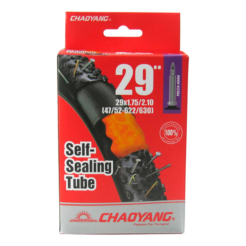 Camara Chaoyang 29 X 1.75/2.10 Liquido Antipinchazo Francesa Mi tienda-Repuesto-de-bicicleta