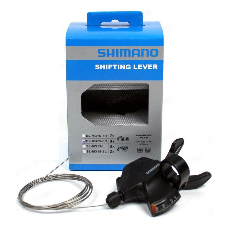 Shifter Shimano Altus Sl-m315 Derecho 8v 1x8 Mi tienda-Repuesto-de-bicicleta