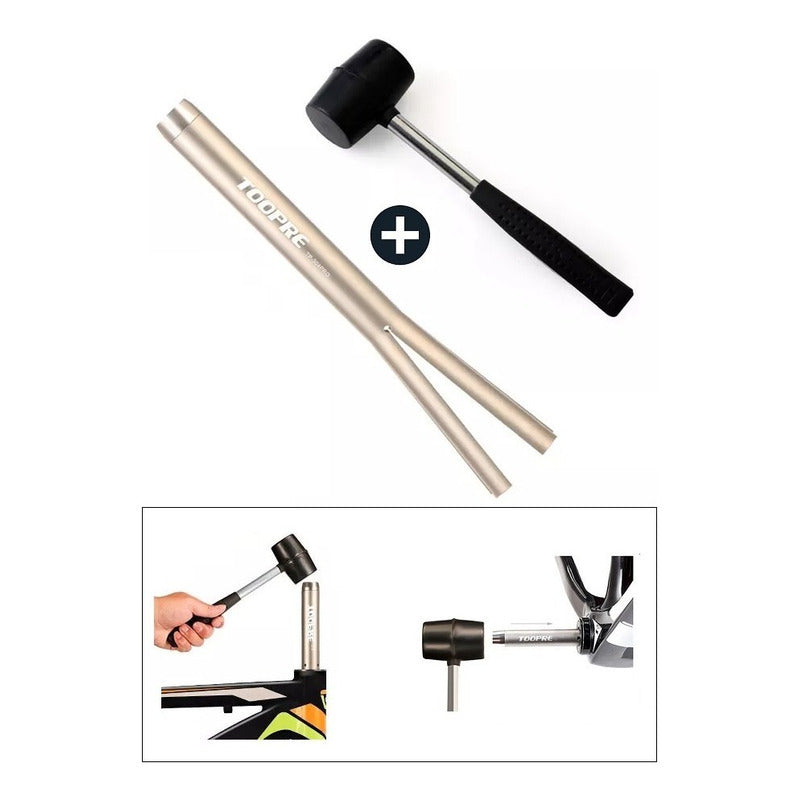 Extractor Cubeta De Direccion Horquilla Y Motor Pf Bicicleta Mi tienda-Repuesto-de-bicicleta