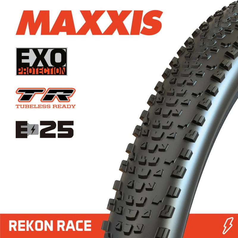 Neumatico Maxxis 29 X 2.25 Rekon Race Exo Tubeless Tr E-25 Mi tienda-Repuesto-de-bicicleta