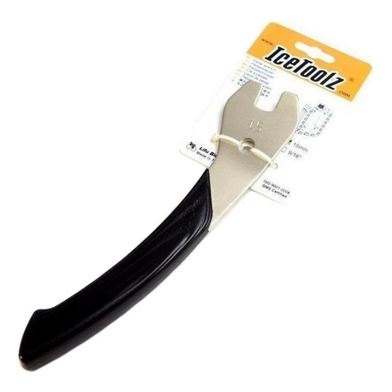 Llave De Pedales Bicicleta 15mm Profesional Icetoolz Mi tienda-Repuesto-de-bicicleta