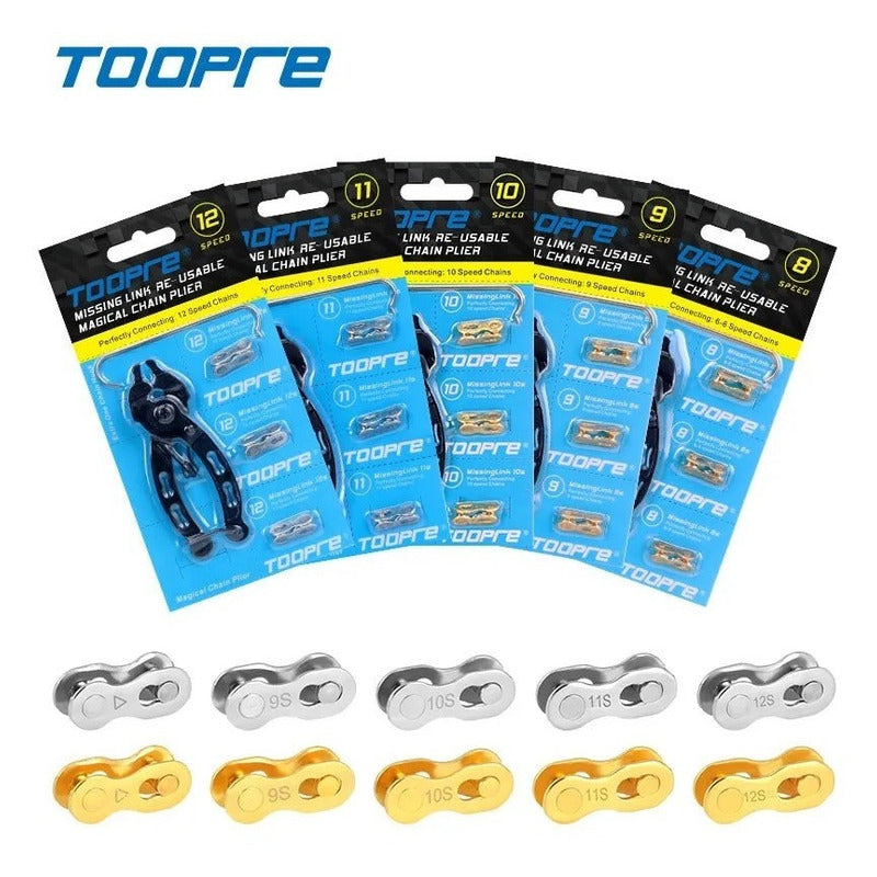 Pack Herramienta Alicate 2en1 Con 3 Eslabones De Cadena 12v Mi tienda-Repuesto-de-bicicleta
