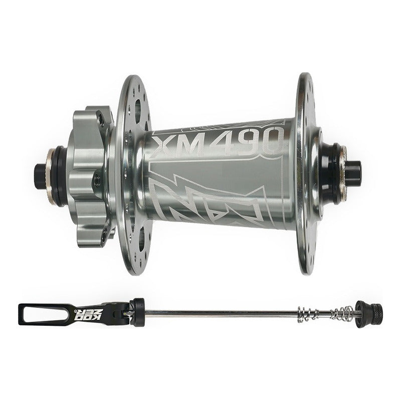 Mazas Koozer Delantera Trasera Xm490 10x135mm Hg 32h Gris Titanio