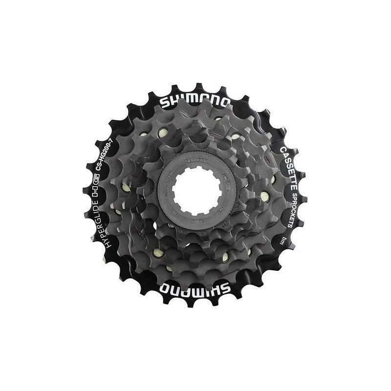 Piñon Cassette Shimano 7 Velocidades Cs-hg200-7 Hg 12-28 Mi tienda-Repuesto-de-bicicleta