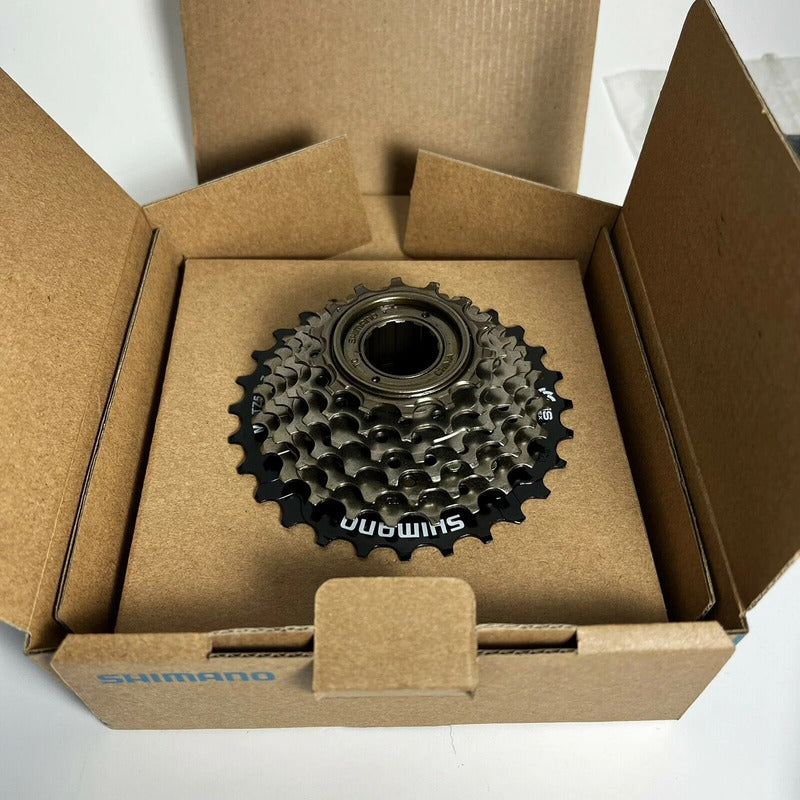 Piñon Shimano Atornillado Tz500 7v 14-28t Original Caja