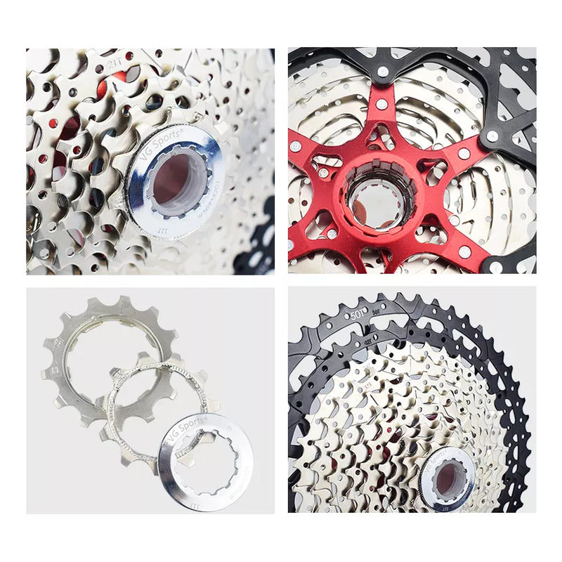Piñon Cassette Hg 10v 11-50 1x10 Ultra Light Con Extensor