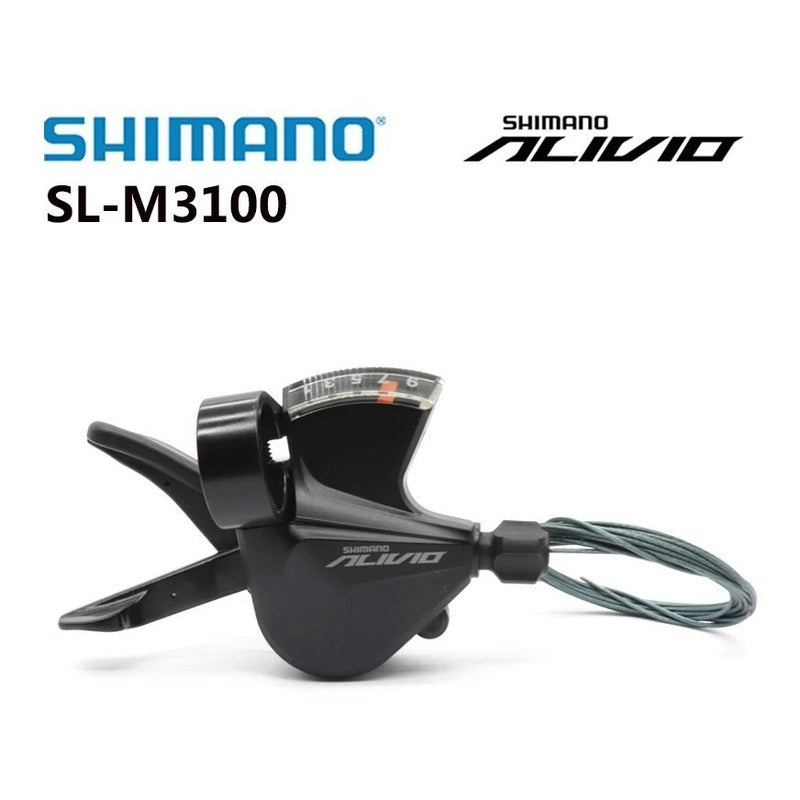 Cambio Shifter Derecho Shimano Alivio 9v Sl-m3100-r 1x9v Mi tienda-Repuesto-de-bicicleta