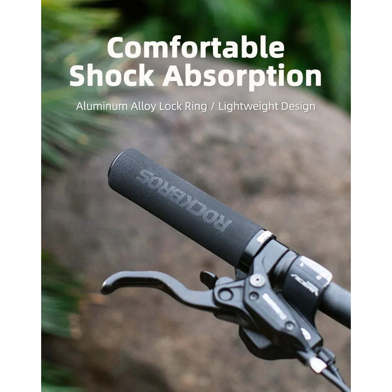 Puños Bicicleta Rockbros Empuñadura Lock Grips Mtb Colores Mi tienda-Repuesto-de-bicicleta