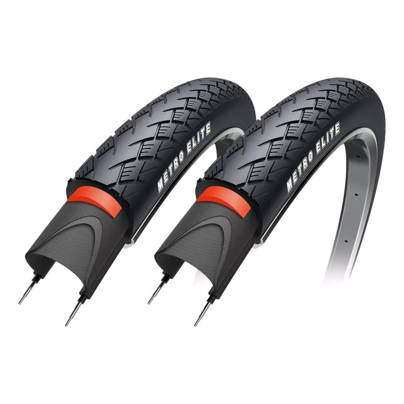 Pack 2 Neumaticos 700x38c Obor Metro Elite Gravel Ruta Mi tienda-Repuesto-de-bicicleta