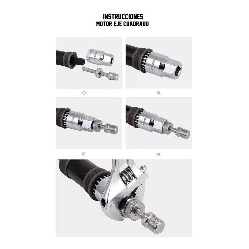 Extractor Profesional Motor Sellado Eje Cuadrado Bicicleta Mi tienda-Repuesto-de-bicicleta