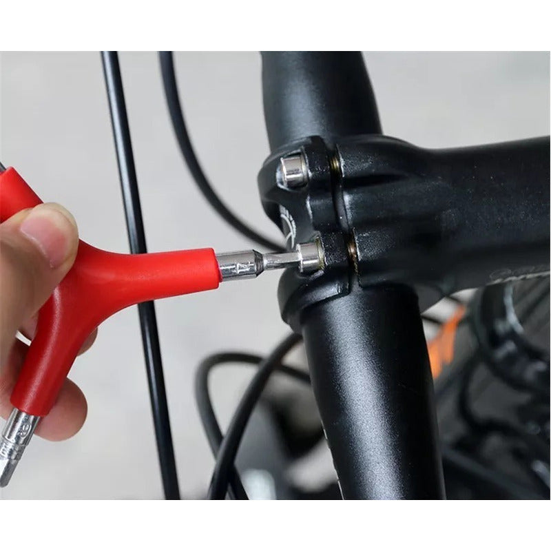 Llaves Hexagonales Allen Tipo Y Triangular Bicicleta 4 5 6mm Mi tienda-Repuesto-de-bicicleta