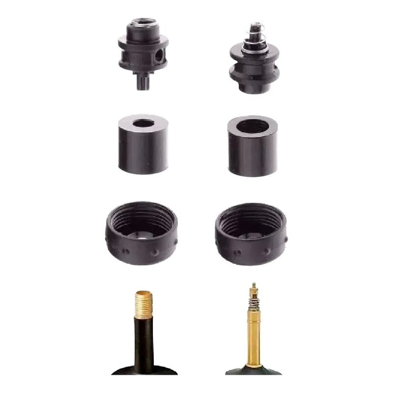 Bombin De Mano Giyo Gp-47 80psi Para Bicicletas Mtb Ruta Mi tienda-Repuesto-de-bicicleta