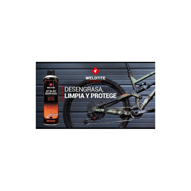 Desengrasante De Bicicleta Spray Weldtite Jetblast 500ml Mtb Mi tienda-Repuesto-de-bicicleta