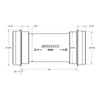 Motor Sram Dub Pressfit Pf30 68/73mm Mtb Ruta Mi tienda-Repuesto-de-bicicleta