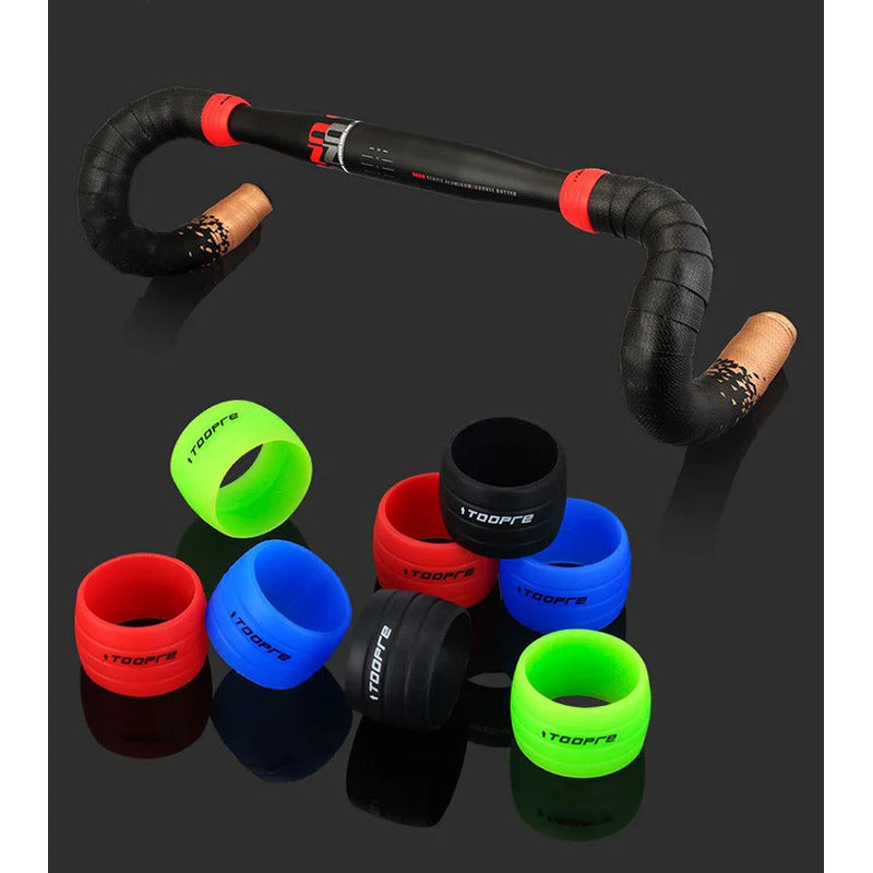 Protector Funda Silicona Para Manillar Bicicleta Ruta Fixie Mi tienda-Repuesto-de-bicicleta