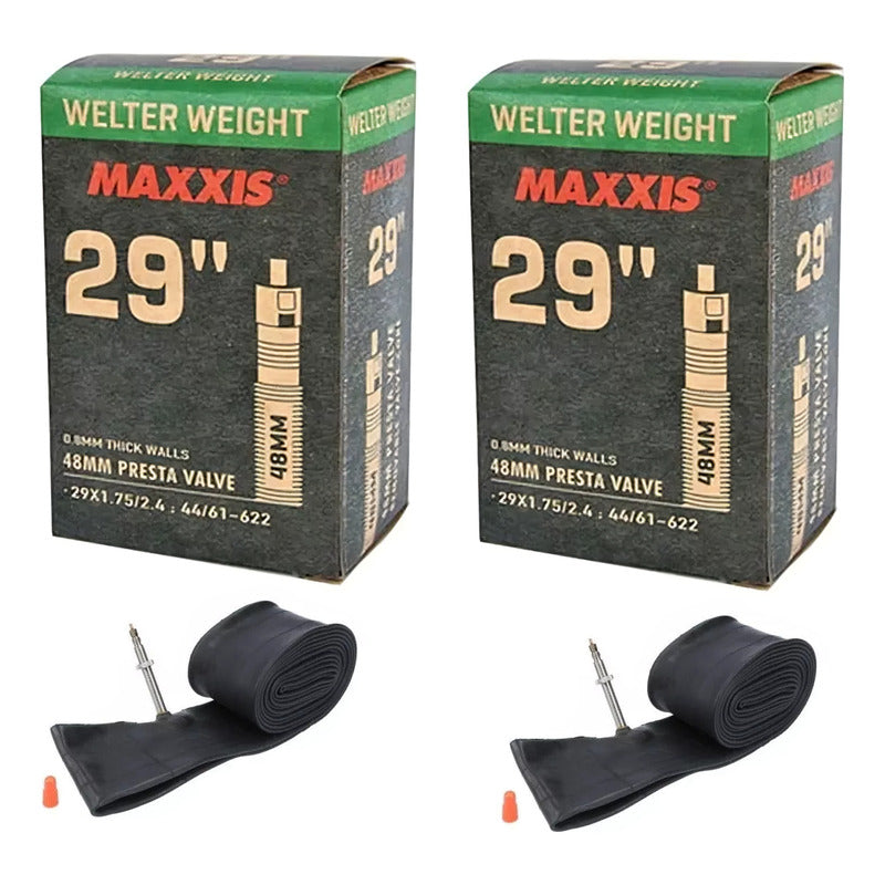Pack Camaras Maxxis 29 X 1.75 / 2.40 Valvula Francesa Presta Mi tienda-Repuesto-de-bicicleta