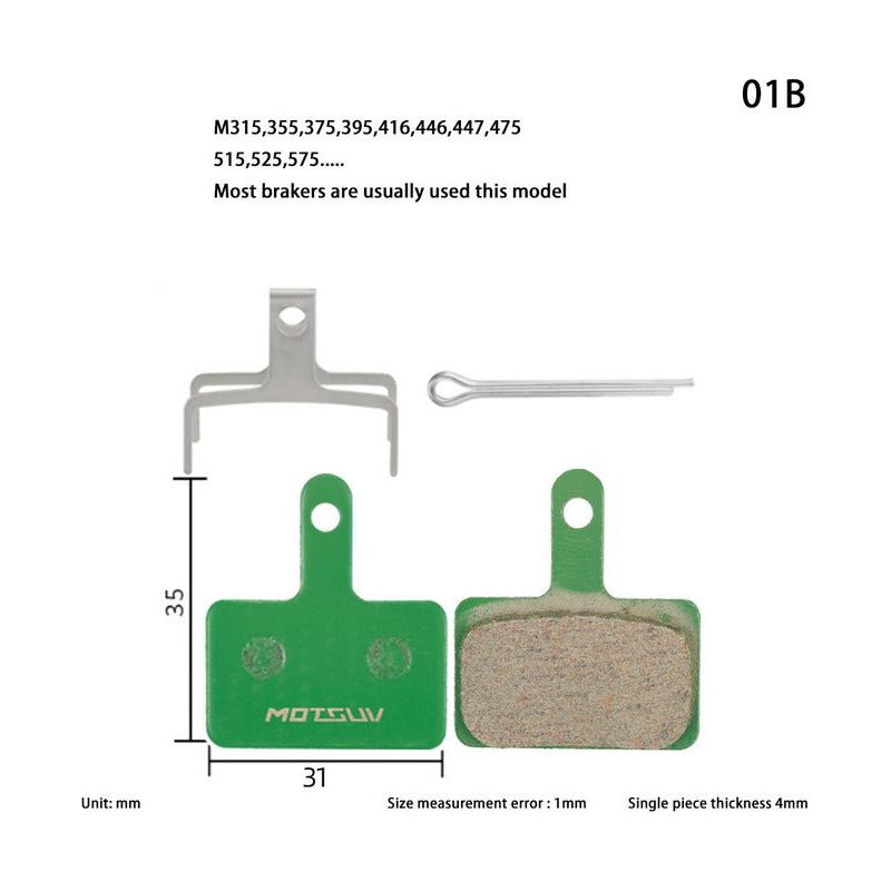 2 Pares Pastillas De Freno Tektro Shimano B01s B03s B05s Mi tienda-Repuesto-de-bicicleta