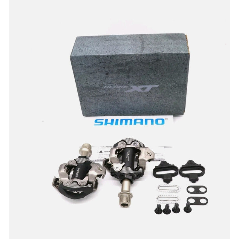 Pedales Spd Shimano Deore Xt Pd-m8100 Con Calas - Originales