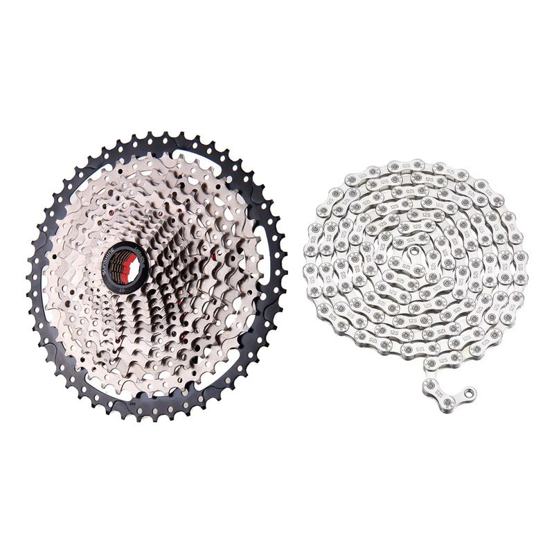 Piñon Cassette 12v 11-50t Ultra Light + Cadena 12v 126l Mi tienda-Repuesto-de-bicicleta