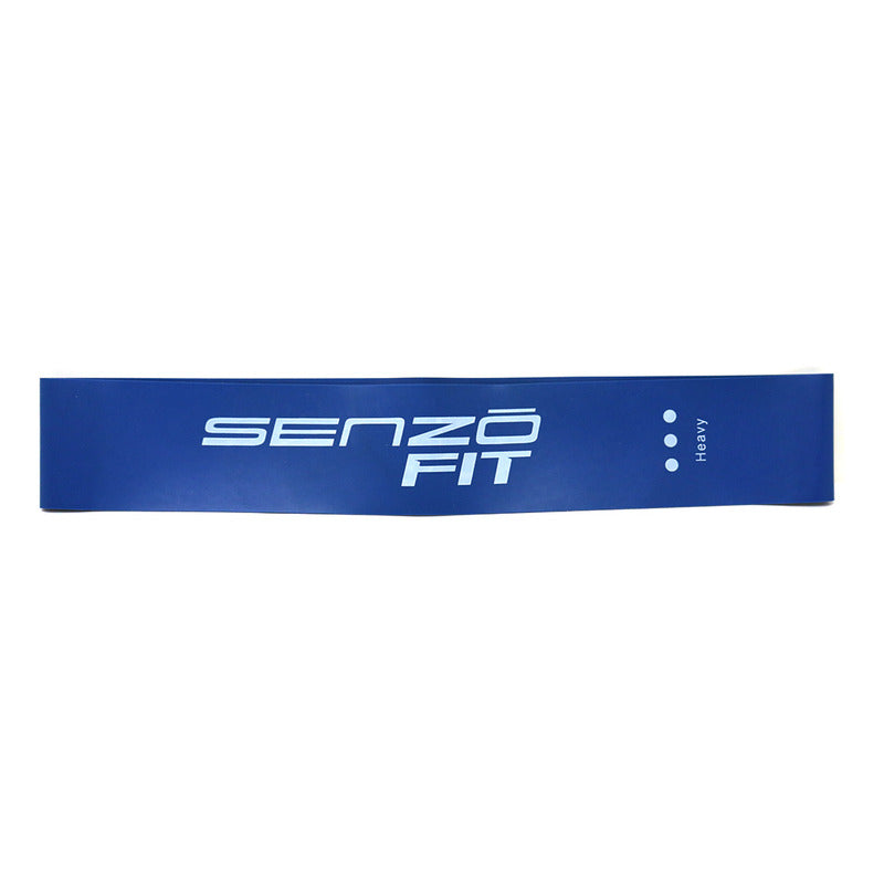 Set Senzo Fit 3 Bandas Elásticas Resistencia Musculación Gym