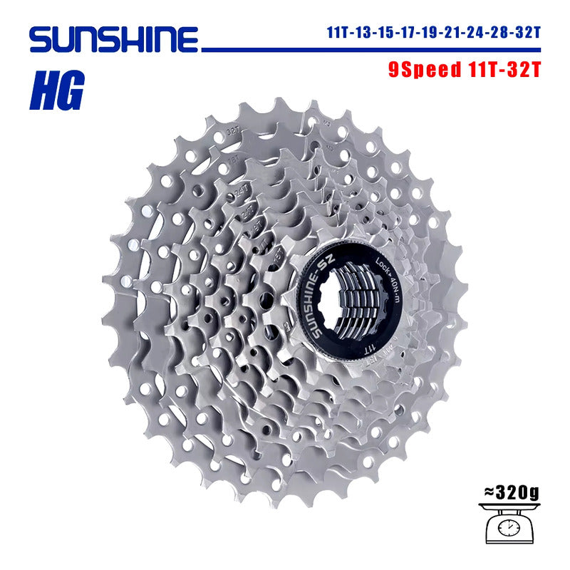 Piñon Cassette 9v 11-32t Nucleo Shimano Hg Ruta Mi tienda-Repuesto-de-bicicleta