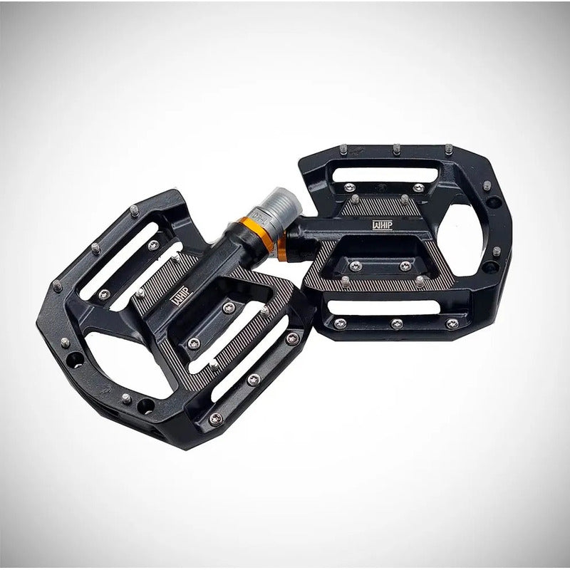 Pedales Whip M80 Aluminio Antideslizantes Con Pines Mtb Mi tienda-Repuesto-de-bicicleta