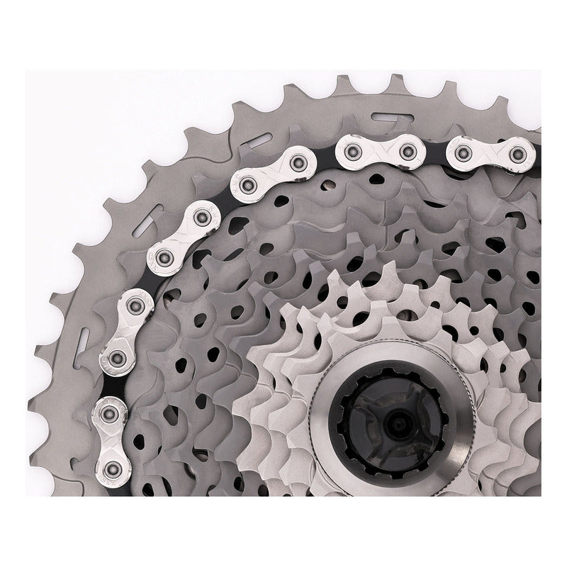 Cadena 11v Kmc X11 Aurora Blue 1x11 - 128 Eslabones - 52t Mi tienda-Repuesto-de-bicicleta