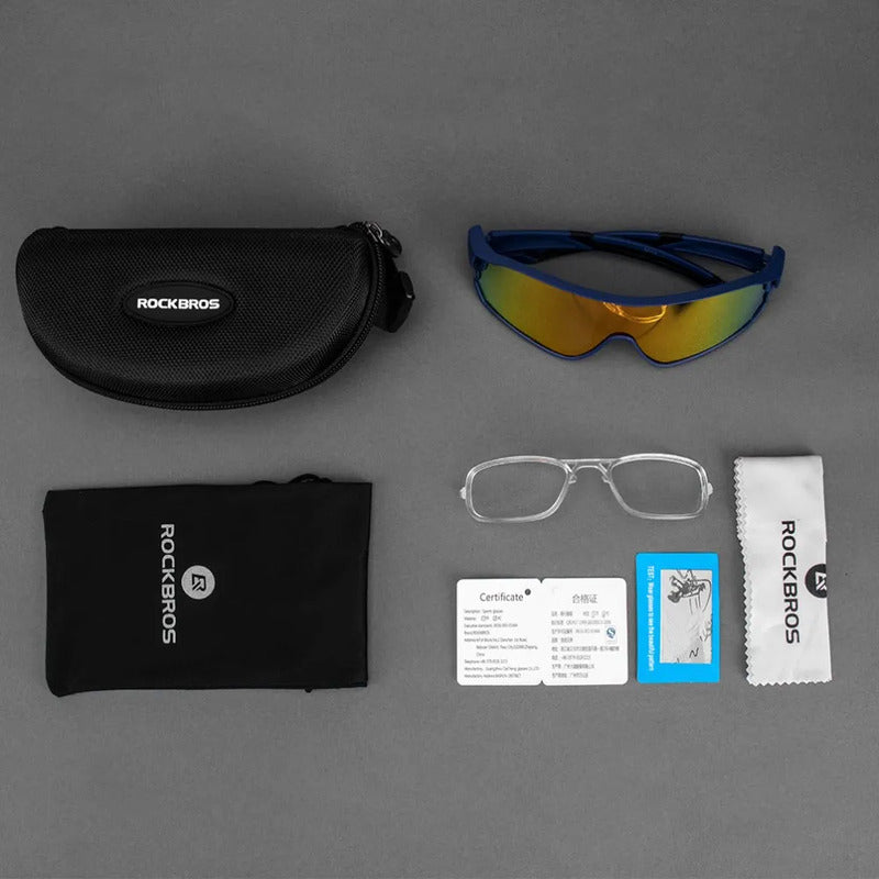 Lentes Polarizados Certificados Rockbros Ciclismo Running Mi tienda-Repuesto-de-bicicleta