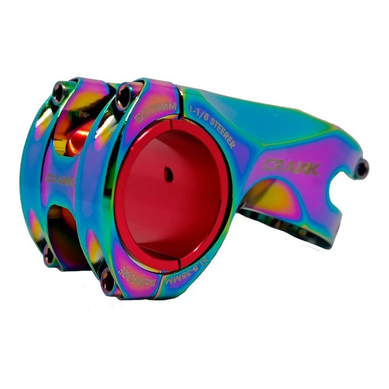 Tee Potencia Crank 28.6 X 31.8mm -17° 70mm Multicolor Cnc Mi tienda-Repuesto-de-bicicleta