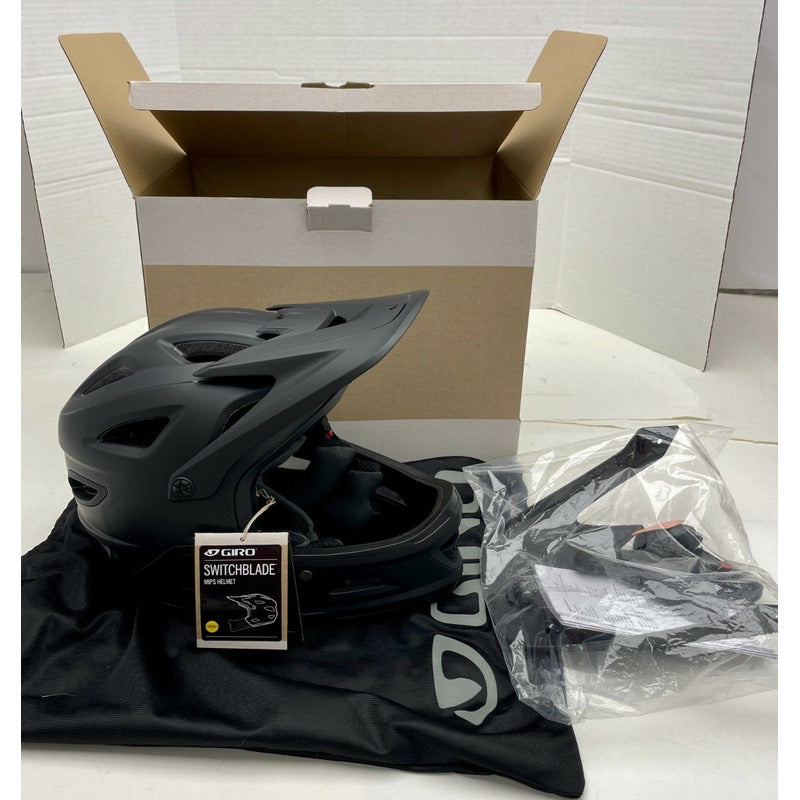 Casco Bicicleta Giro Switchblade Mips Negro Mtb Enduro Dh Mi tienda-Repuesto-de-bicicleta