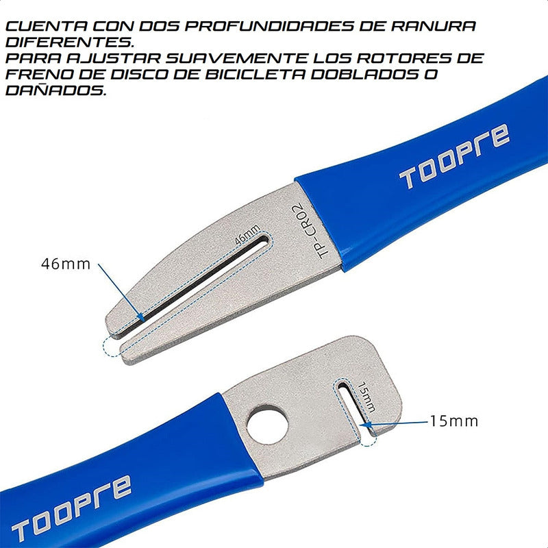 Herramienta Rectificador Enderezador Discos De Freno Toopre Mi tienda-Repuesto-de-bicicleta