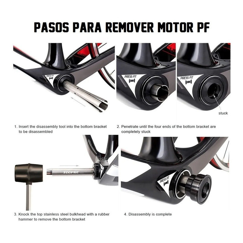 Extractor Cubeta De Direccion Horquilla Y Motor Pf Bicicleta Mi tienda-Repuesto-de-bicicleta