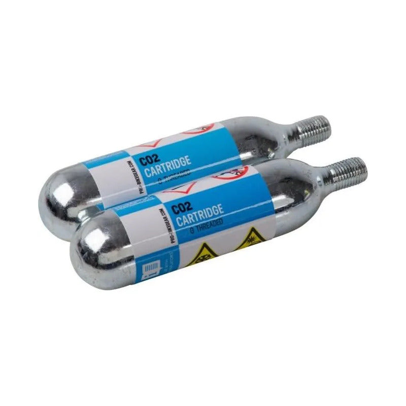 Pack 2 Cilindros Cartridge De Co2 Shimano Pro 16grs Ciclismo