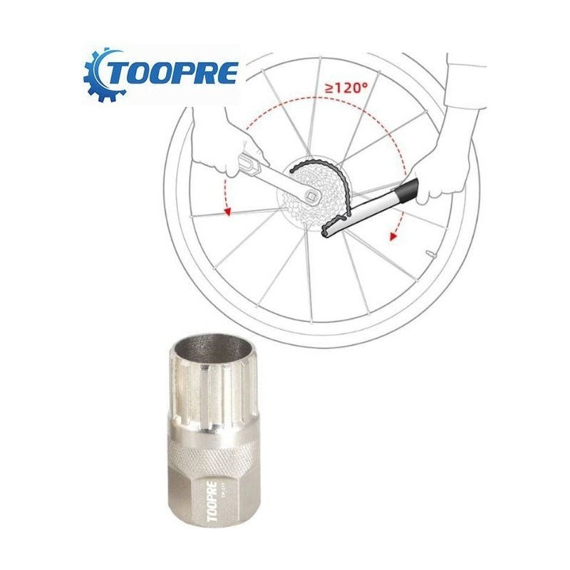 Extractor Profesional Piñon Cassette Hg Para Shimano Toopre Mi tienda-Repuesto-de-bicicleta