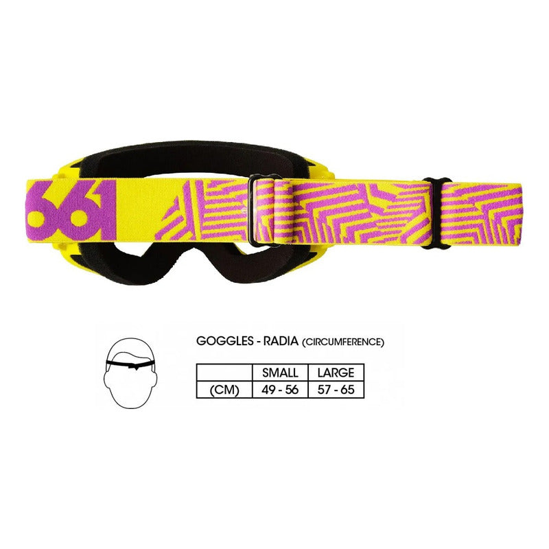 Antiparra Sixsixone 661 Radia Dazzle Amarillo Mtb Enduro Dh Mi tienda-Repuesto-de-bicicleta