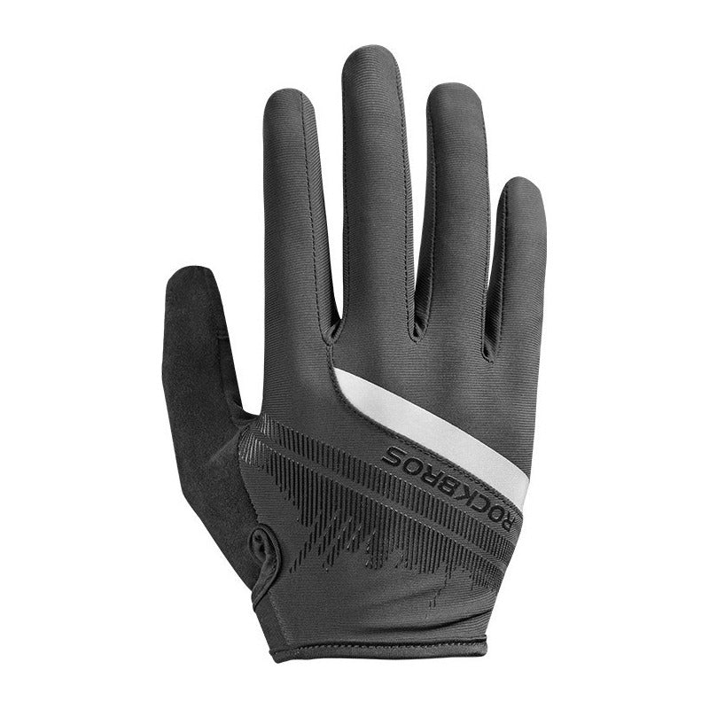 Guantes Bicicleta Rockbros Reflectantes Dedo Largo Ruta Mtb Mi tienda-Repuesto-de-bicicleta